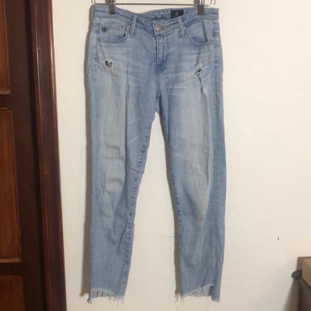 AG super soft faded blue jeans